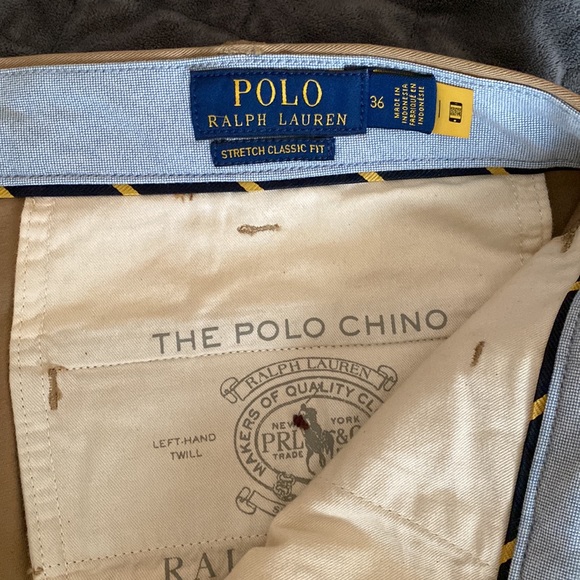 Mens polo khaki shorts - Picture 2 of 4